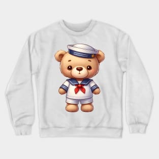 Cute Sailor Bear Kawaii Crewneck Sweatshirt